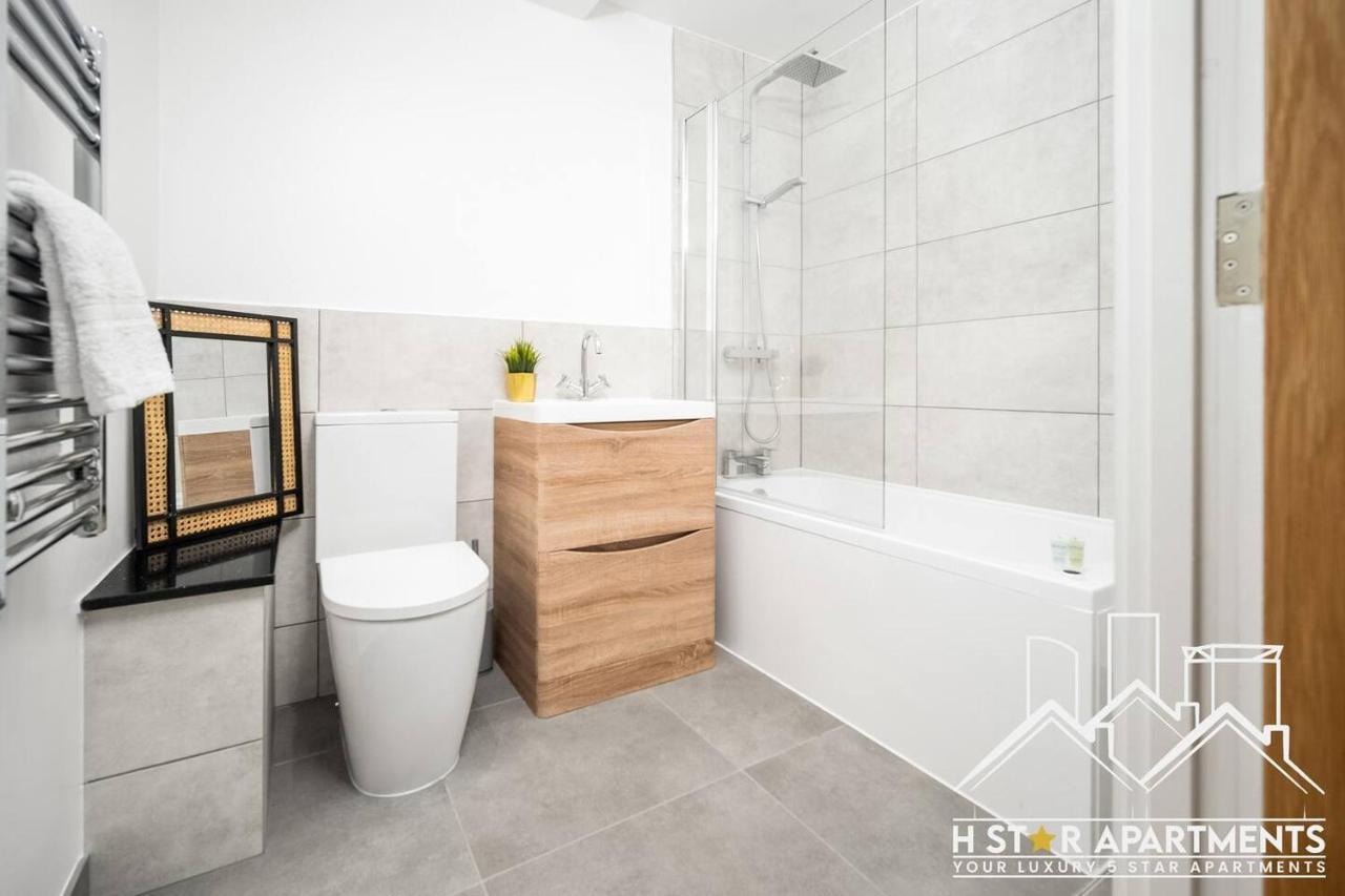 Stylish 1Br Apartment In Birmingham City Centre Buitenkant foto